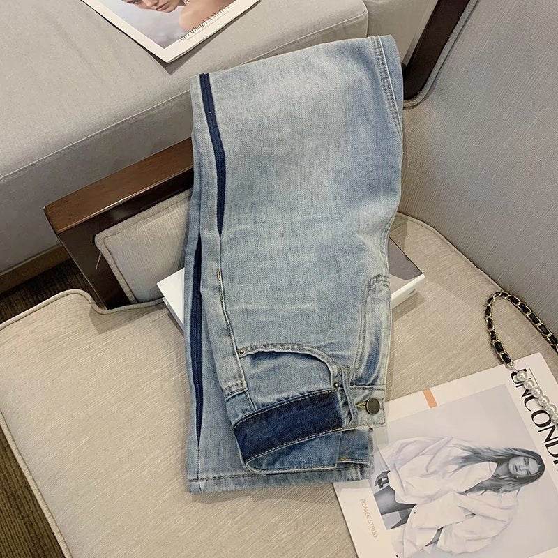 Stylish Women's Wide Leg Jeans - High Waist, Comfort Fit for Every Body - Buy Center
