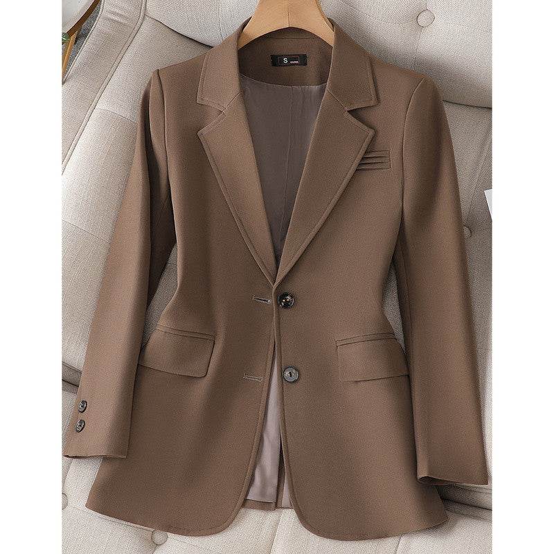 Buycenter Casual Suit Jacket for Women - Stylish Urban Pink, Brown, Black - Buy Center