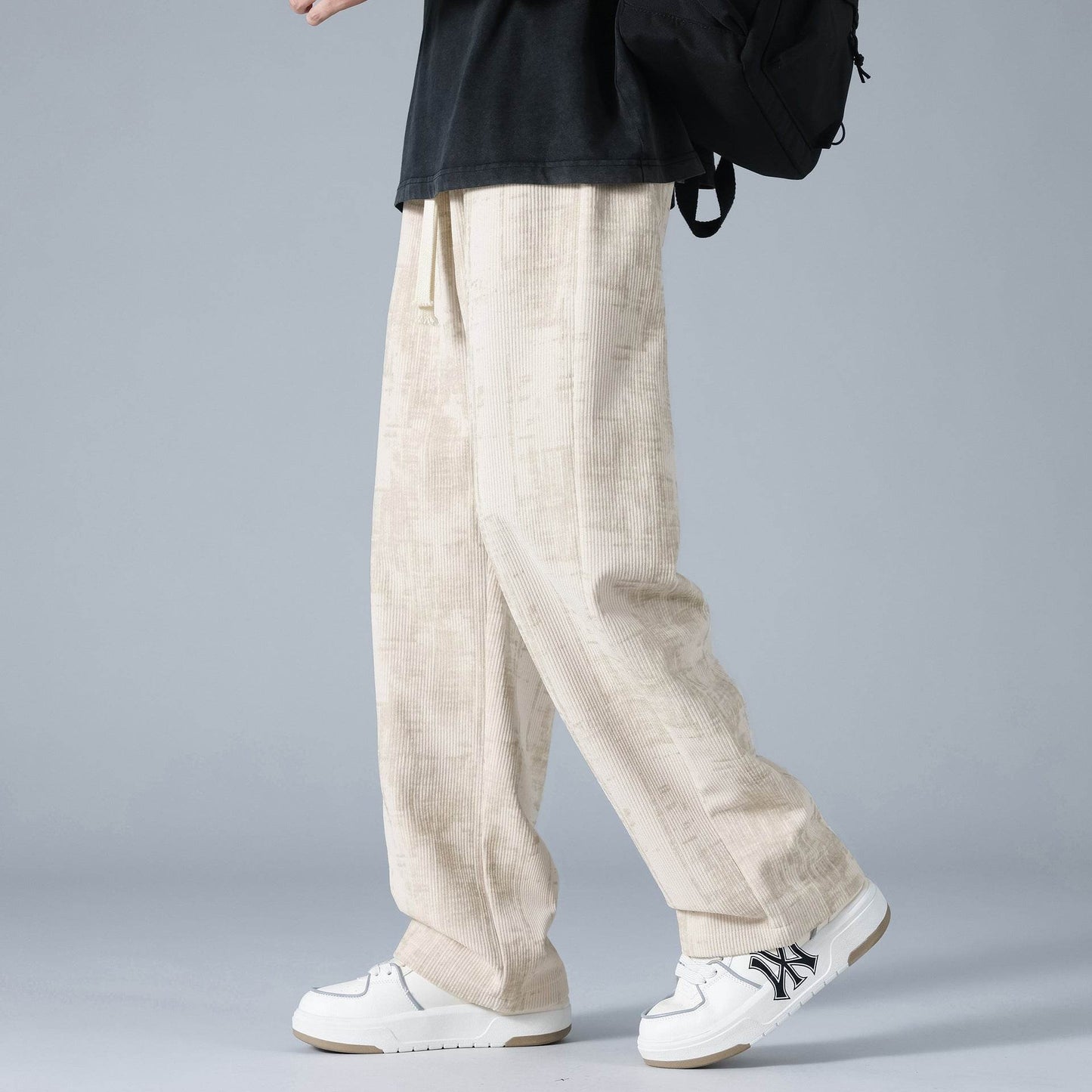 Stylish Corduroy Pants for Men - Camouflage Casual Trousers 2025 - Buy Center