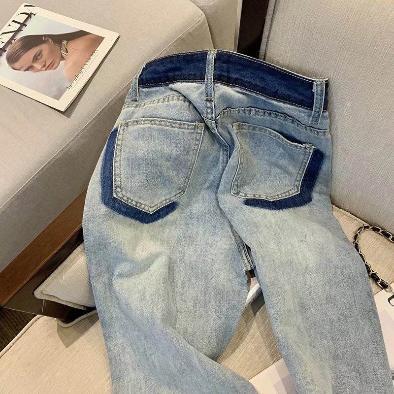 Stylish Women's Wide Leg Jeans - High Waist, Comfort Fit for Every Body - Buy Center