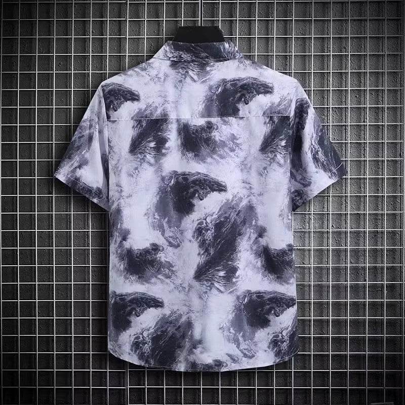 Men's Quick-Drying Floral Beach Suit - Loose Fit, Stylish Summer Set - Buy Center