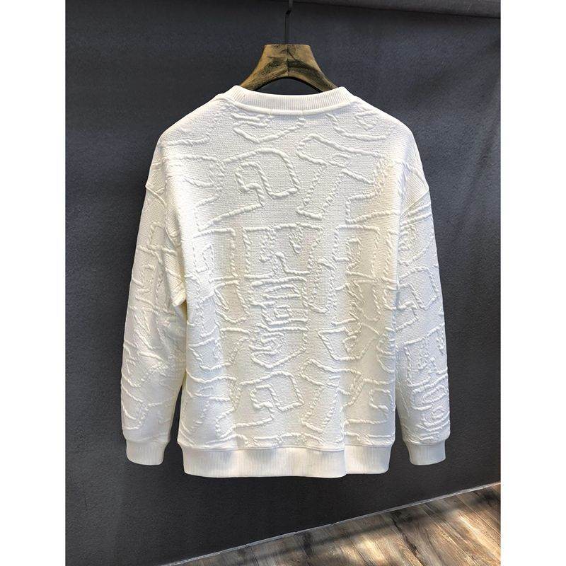 Buycenter Men's Autumn Round Neck Sweater - Slim Fit Cotton Styles - Buy Center