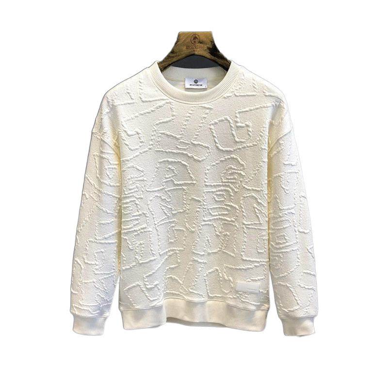Buycenter Men's Autumn Round Neck Sweater - Slim Fit Cotton Styles - Buy Center