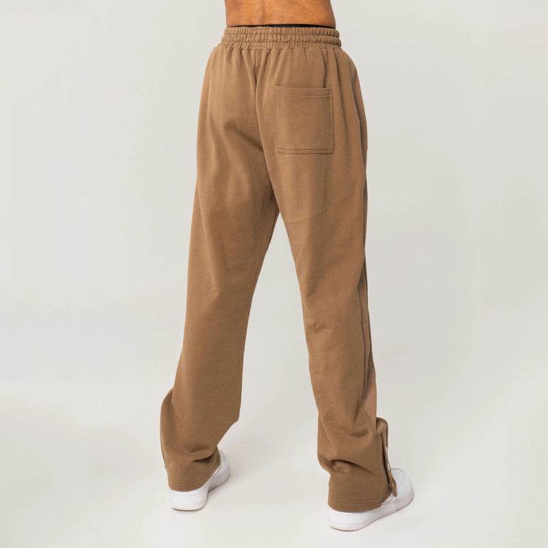 Men's Casual Cotton Pants - Loose Fit, 3 Colors for Everyday Comfort - Buy Center