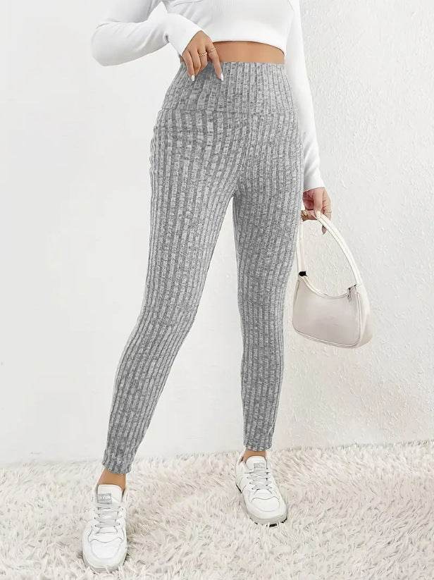 Women's High Waist Cold-Proof Leggings - Stylish Fit for Every Season - Buy Center