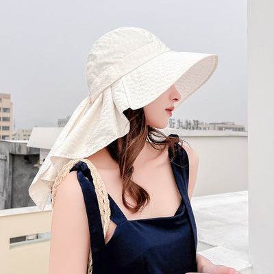Ice Feeling Wide Brim Sun Protection Hat - Stylish UV Protection & Comfort - Buy Center