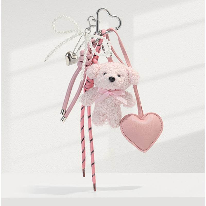 Hand-Knitted Rope Keychain - Cute Patterns & Durable Cotton Design - Buy Center
