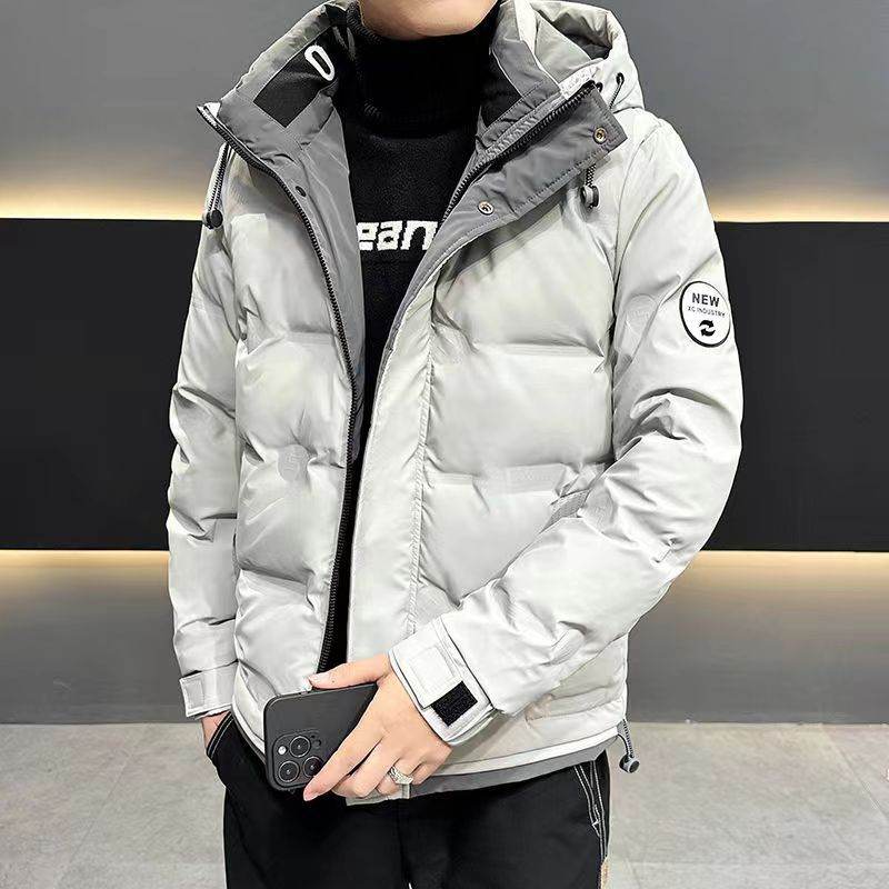 Warm Duck Down Youth Coat - Stylish Polyester Trench for Teens, Sizes L-5XL - Buy Center