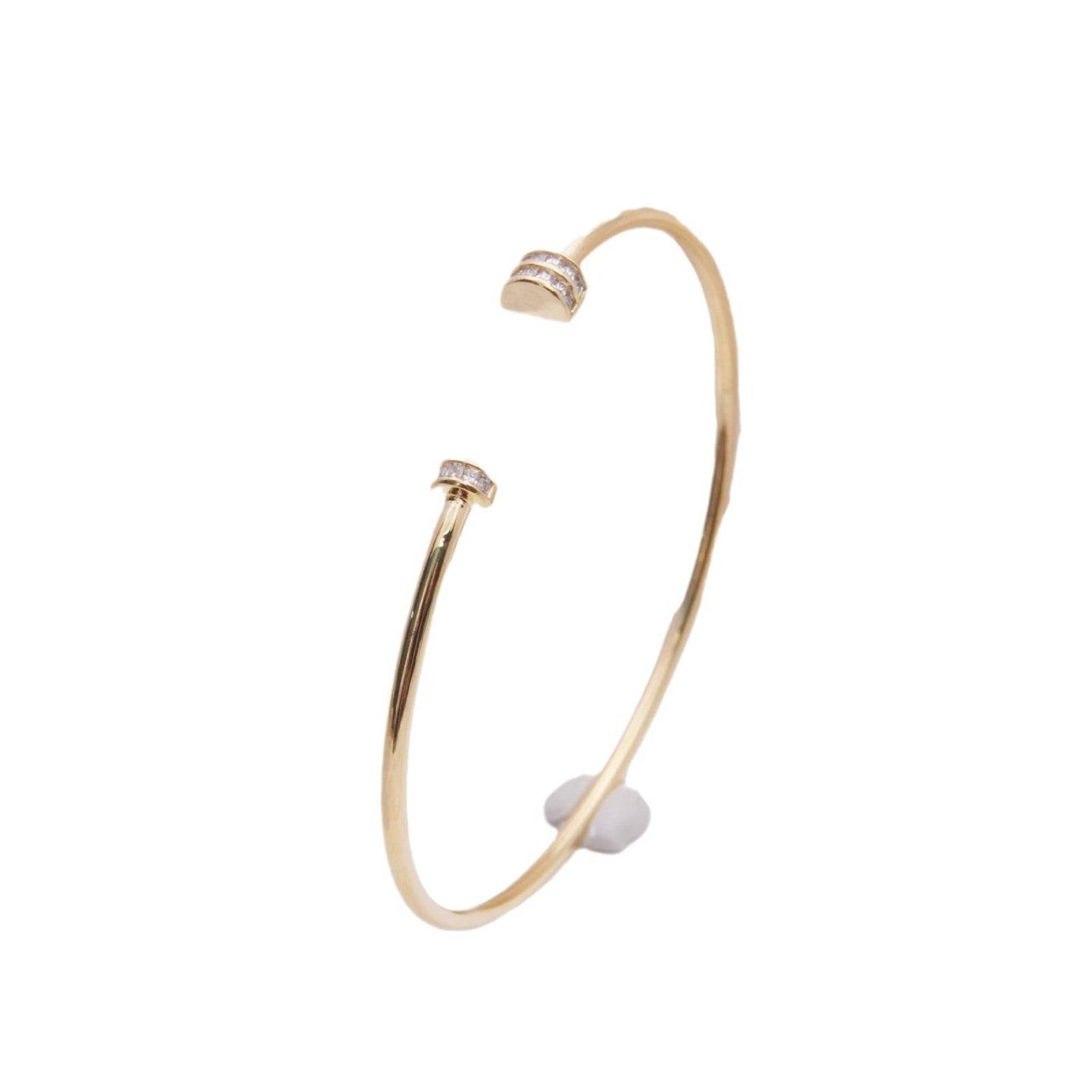 Elegant Zircon Bracelet for Women - Light Luxury Design, Trendy Style - Buy Center