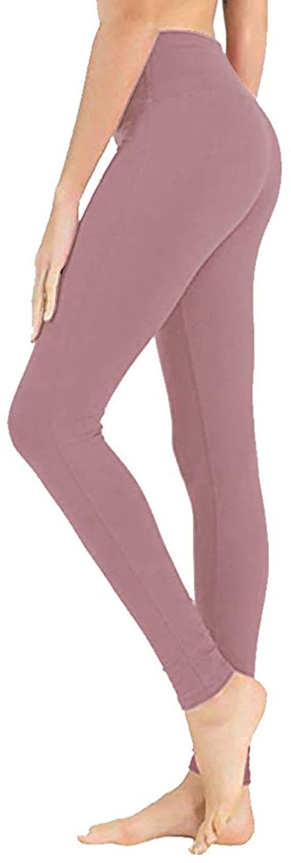 Solid Color High Waist Cropped Leggings - Stylish & Comfortable Fit - Buy Center