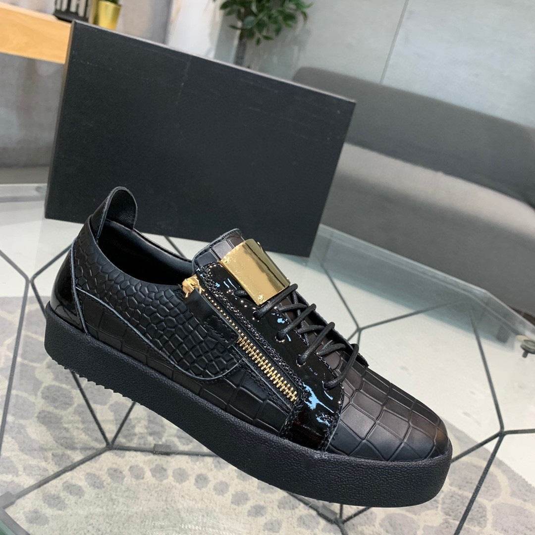 European Station Men's Cowhide Fashion Shoes - Casual Vulcanize Style 2025 - Buy Center