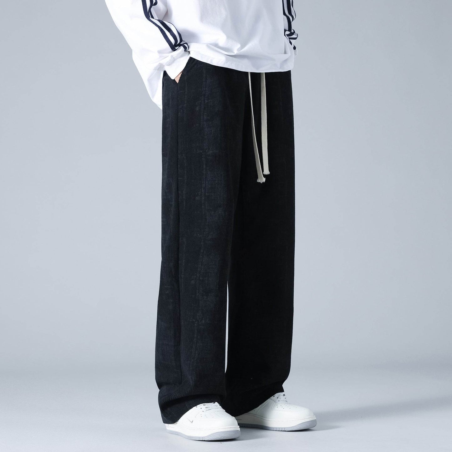 Stylish Corduroy Pants for Men - Camouflage Casual Trousers 2025 - Buy Center