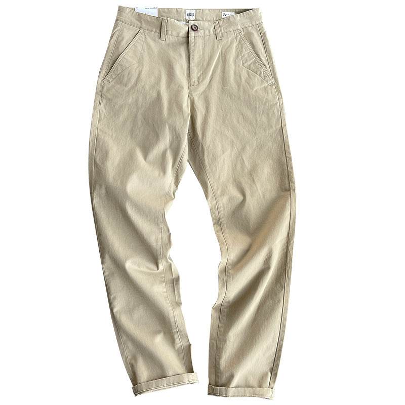 Men's Brushed Twill Casual Pants - Comfortable Cotton Fit, Trendy Styles - Buy Center