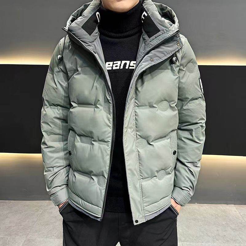 Warm Duck Down Youth Coat - Stylish Polyester Trench for Teens, Sizes L-5XL - Buy Center