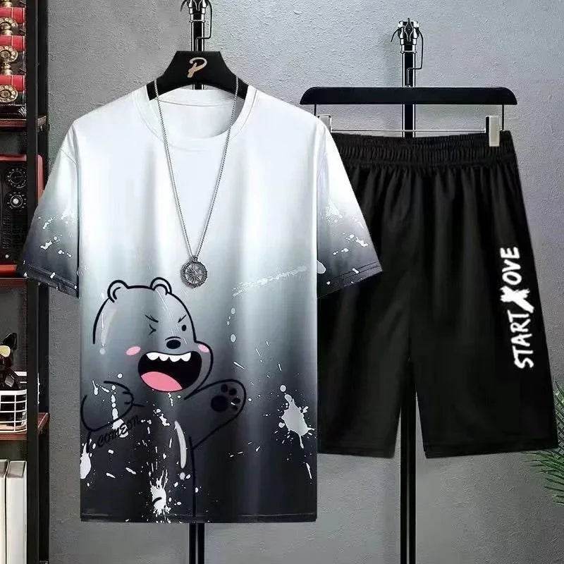 Trendy Casual Sports 2-Piece Set for Youth - Cool Summer Style - Buy Center
