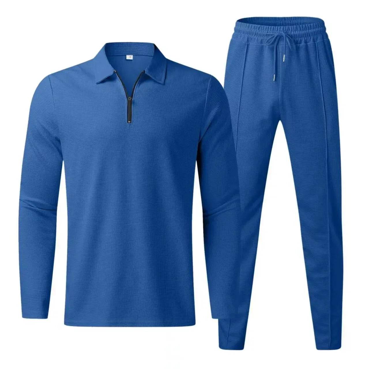 2023 Men's Casual T-Shirt Suit - Summer Long Sleeve Set - Buy Center