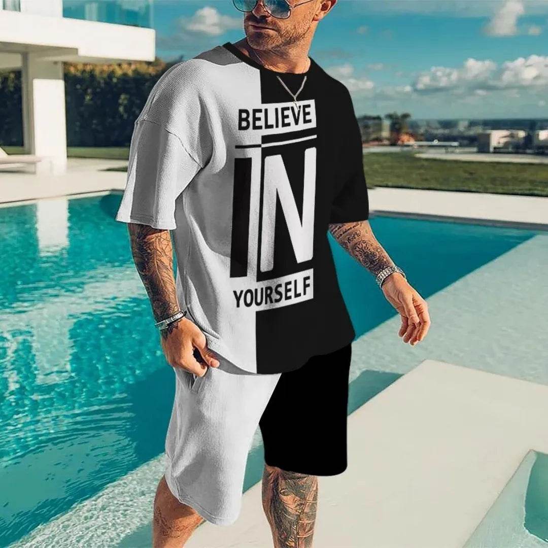 2025 Casual Men's 3D Print Shorts and T-shirts - Summer Fashion - Buy Center