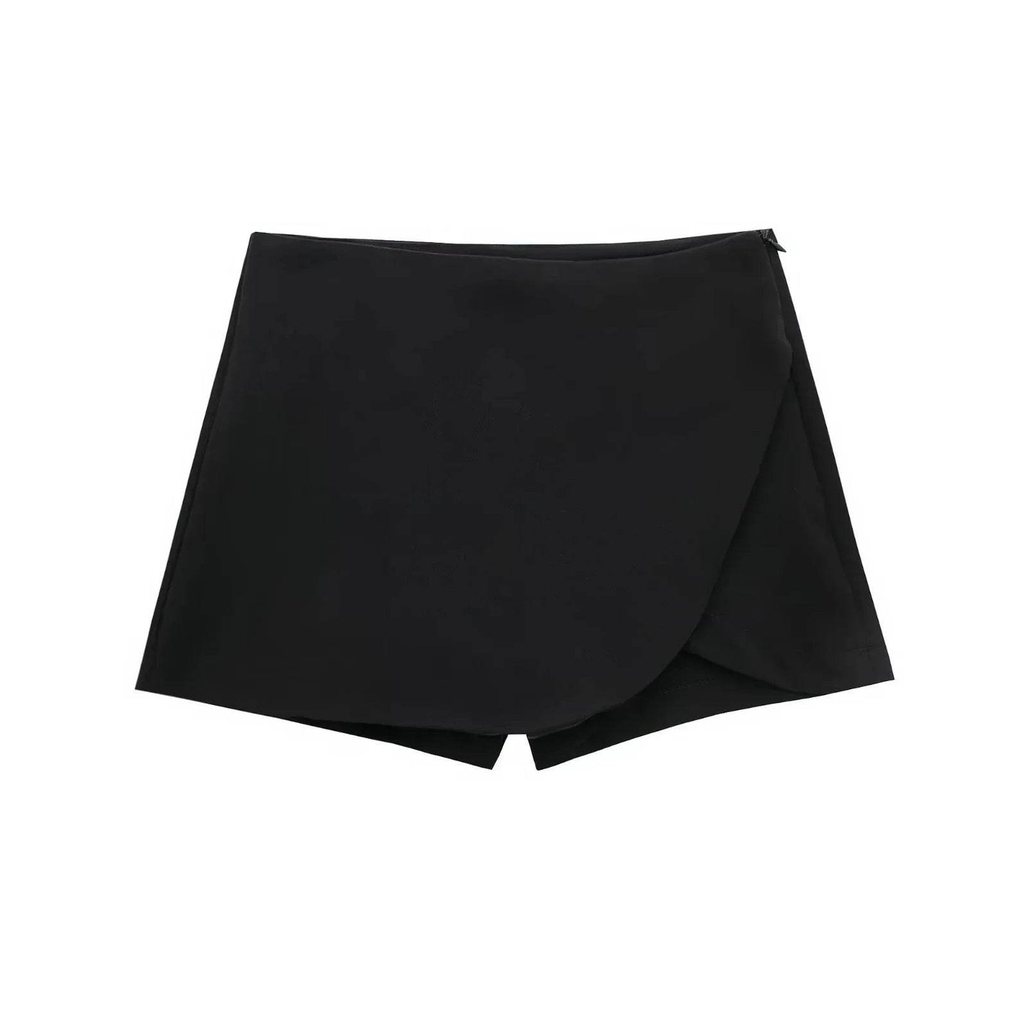 Women's High Waist Mini Skort - Stylish Brown & Pink Casual Wear - Buy Center