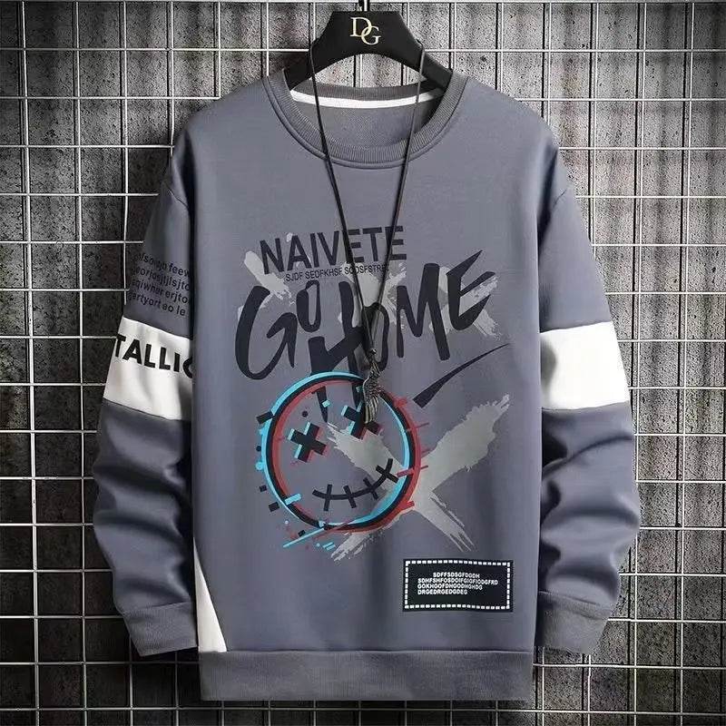 XMSFTD Y2K Anime Hoodie for Men - Casual Sweatshirt for Gym - Buy Center