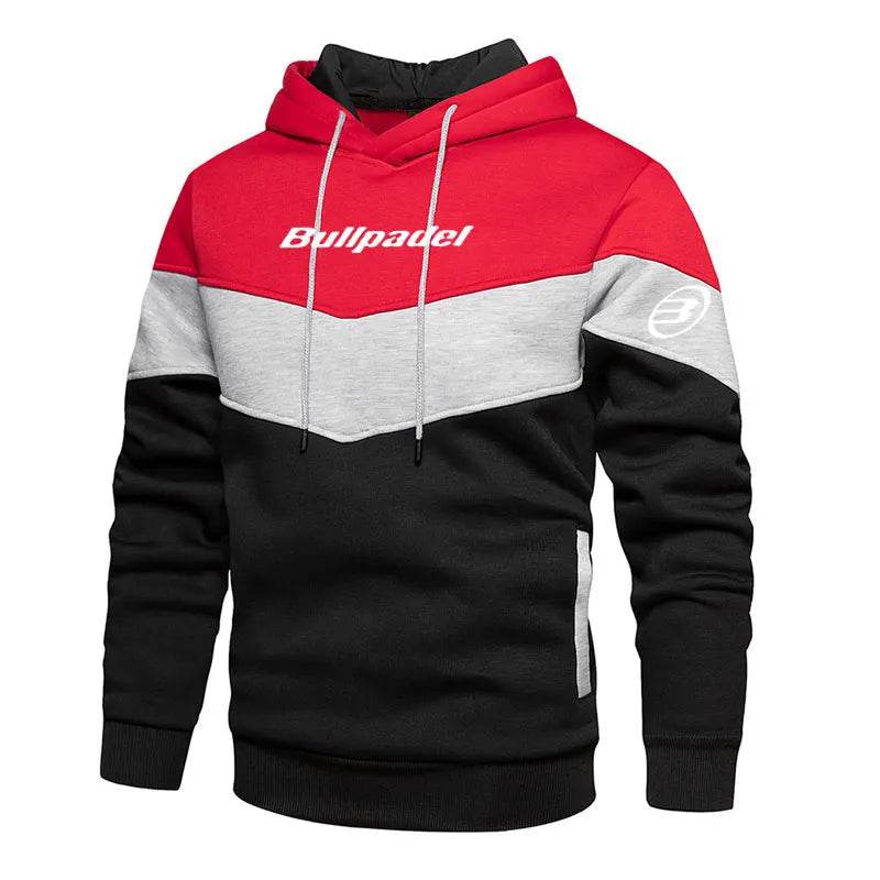 Men’s Trendy Letter Printed Hoodie - Fleece Pullover for Casual Style - Buy Center