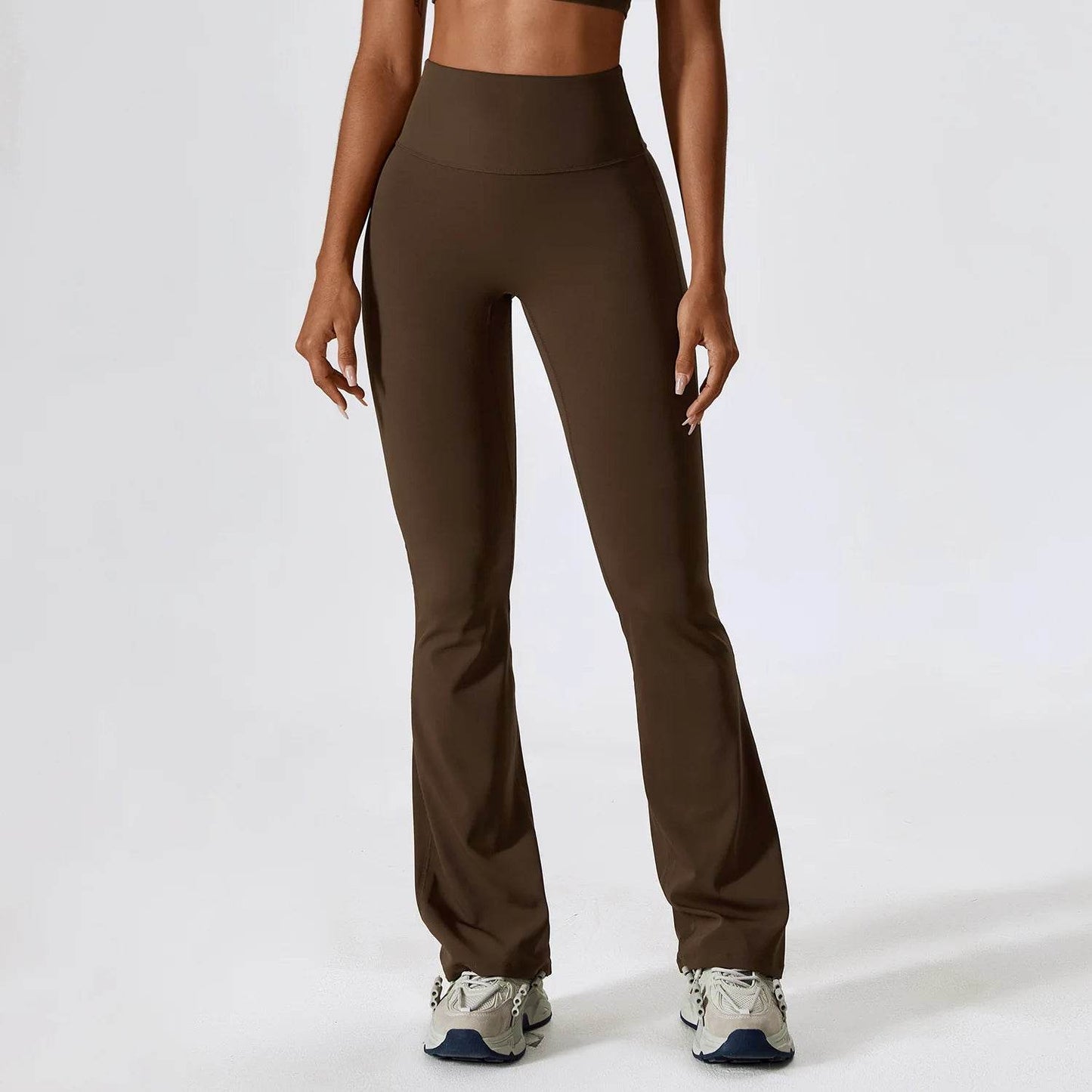 SWELTERING High Waist Flare Leggings - Women's Yoga & Fitness Pants - Buy Center