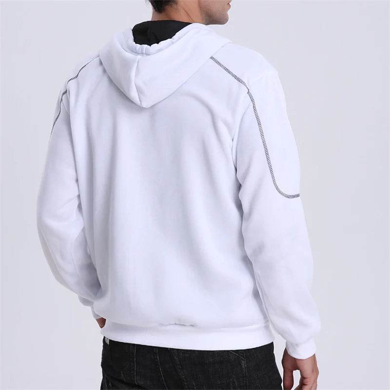 Street Ninjas Men's Zip Up Hoodie - Fleece Lined Casual Jacket - Buy Center