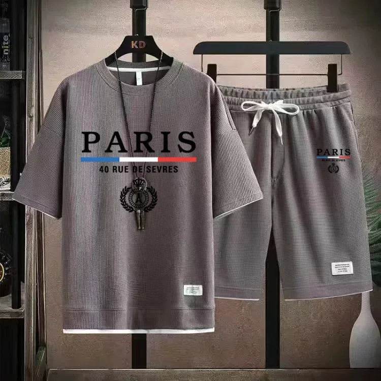 Men's Casual T-Shirt and Shorts Set - Summer Fashion Comfort - Buy Center
