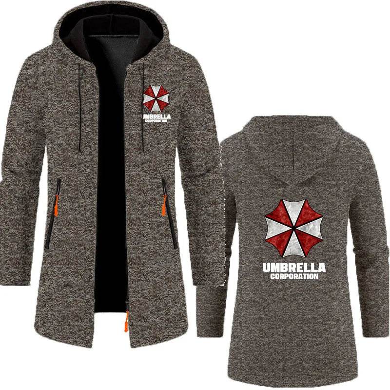 2025 Men's Long Hoodies - Casual Zipper Pullover for Spring and Autumn - Buy Center