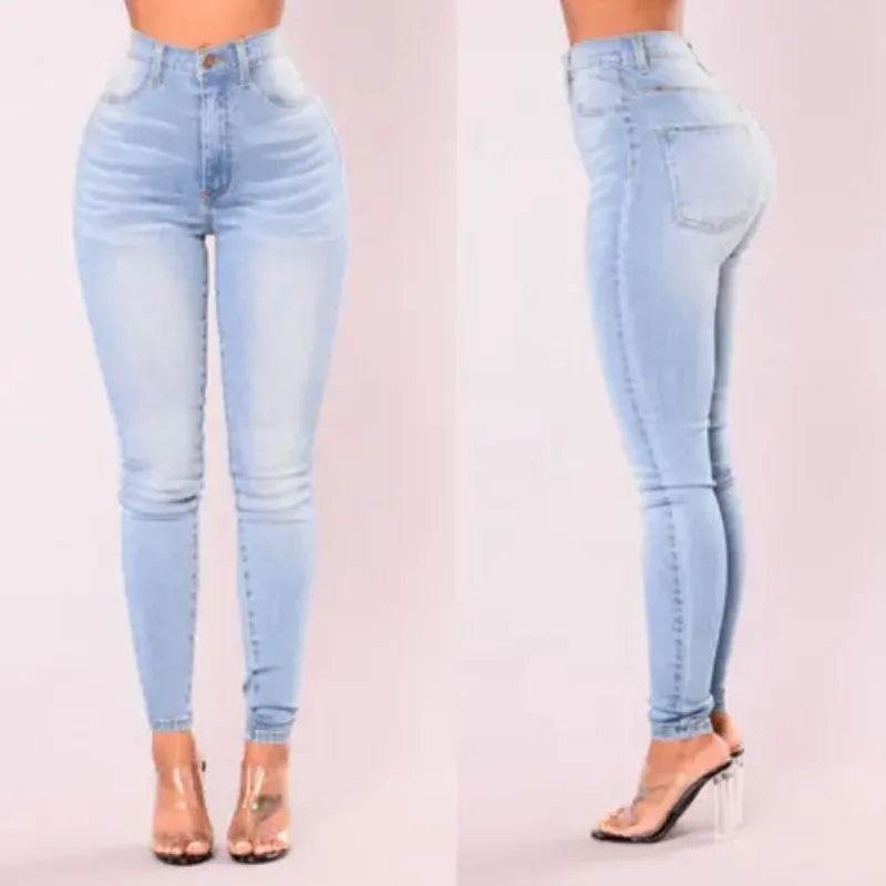Liva Girl Women’s High Waist Skinny Jeans - Ankle Length, Stretch Fit - Buy Center