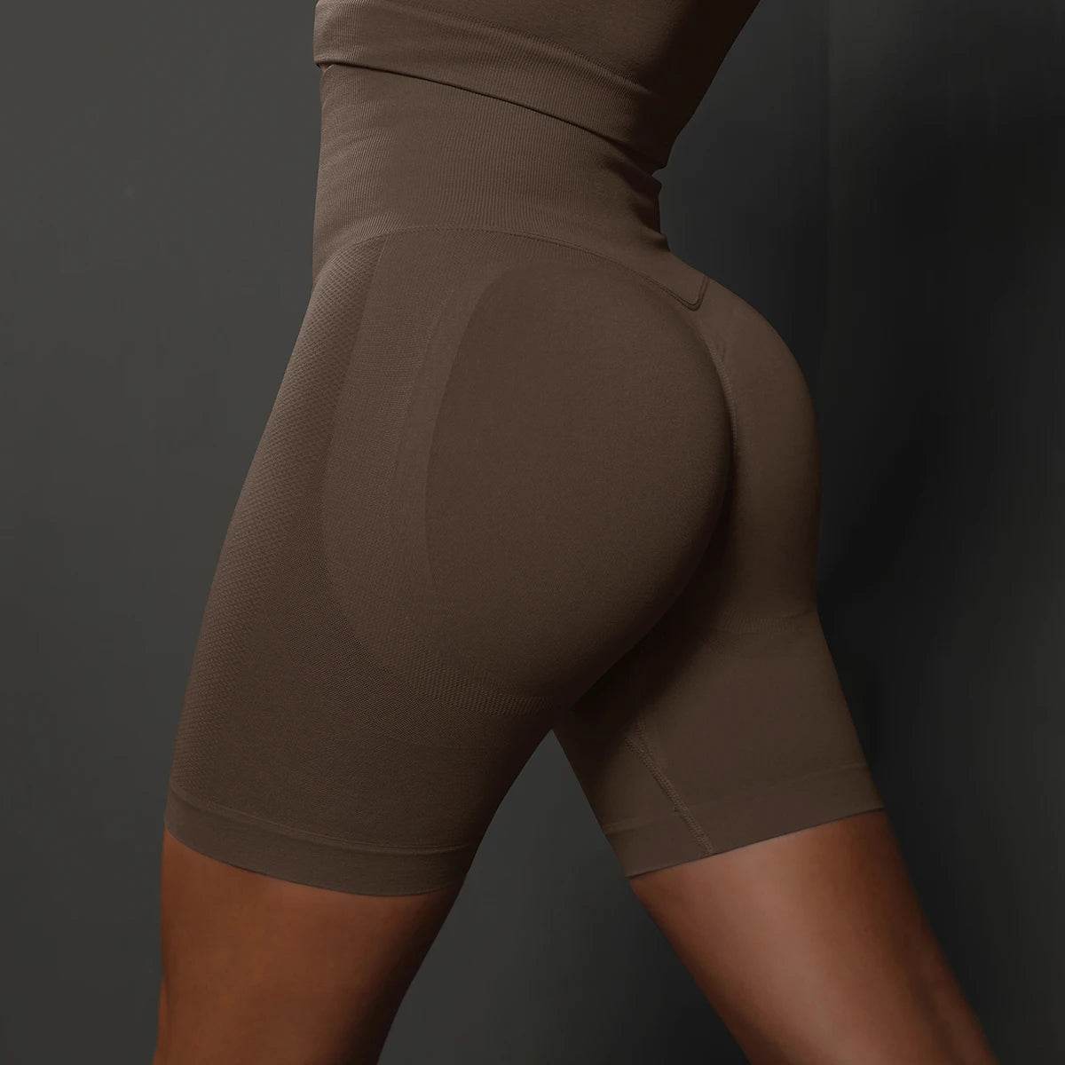 Hamidou Women's High Waist Yoga Shorts - Push Up Fitness Style - Buy Center
