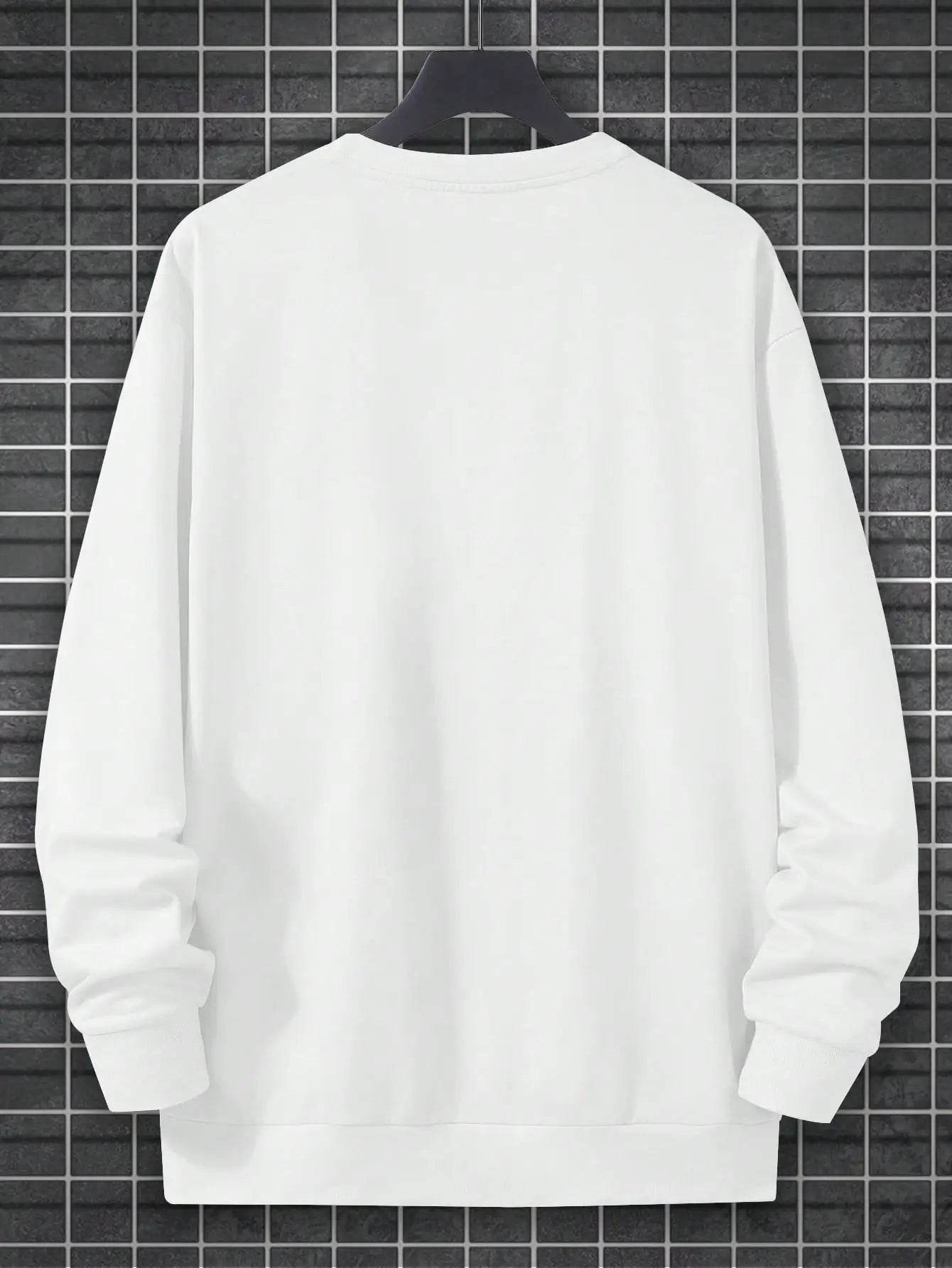 Drifting Spades A Black Pattern Male Sweatshirts Comfortable Creative Pullovers Hip Hop Tops Fleece Casual Streetwear For Mans - Buy Center