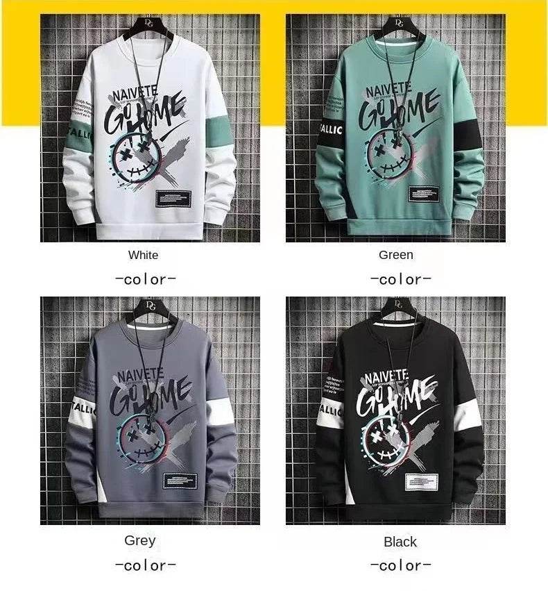 XMSFTD Y2K Anime Hoodie for Men - Casual Sweatshirt for Gym - Buy Center