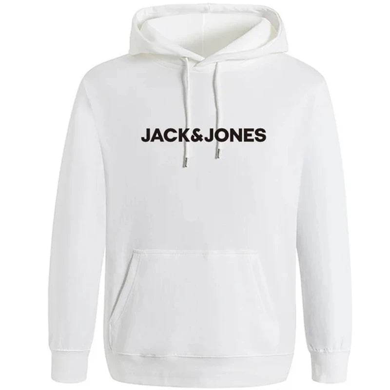 Men's Casual Hoody with Funny Letter Print - Fleece Pullover Streetwear - Buy Center