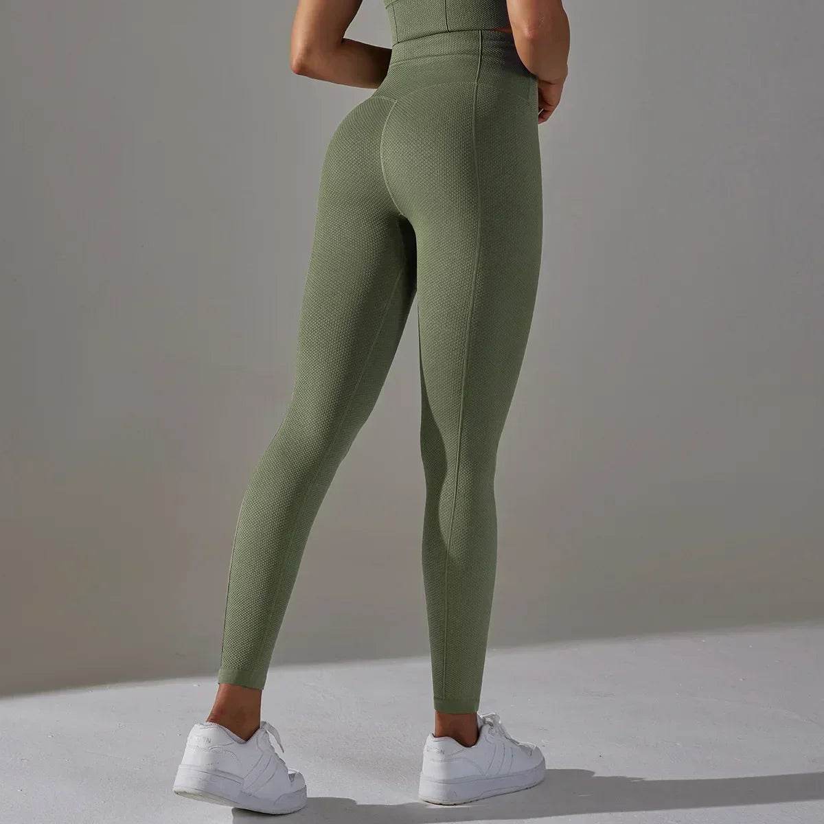 Women's High Waist Yoga Leggings - Comfortable Fitness Pants by MIML - Buy Center