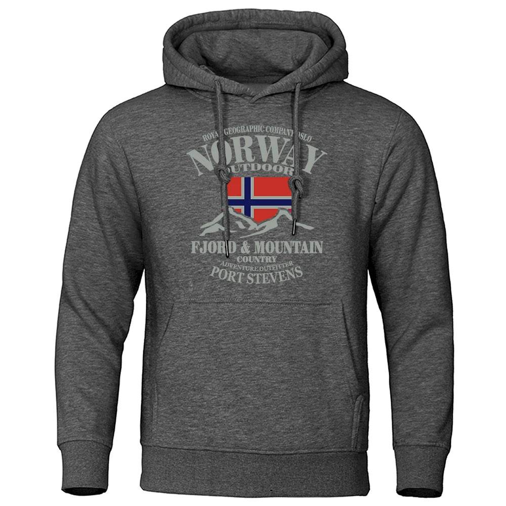Norway FjordFashion Oversize Casual Hoody - Autumn Street Style - Buy Center