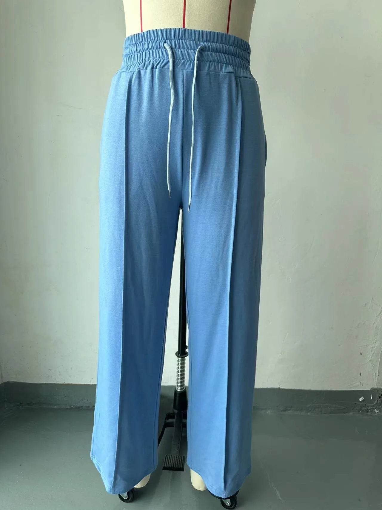 Helolis Women's Autumn Sports Pants - Loose Fitting Wide Leg Style - Buy Center
