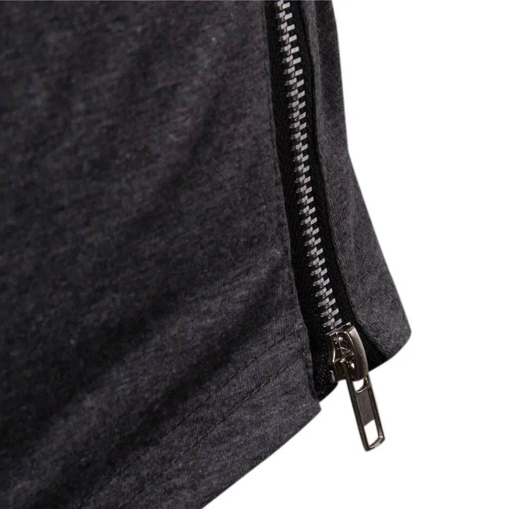 Men's Thin Hoodie with Mask - Short Sleeve Casual Cycling Top - Buy Center
