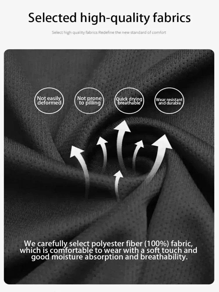 Men's Summer T-Shirt and Shorts Suit - Quick Dry Outdoor Wear - Buy Center