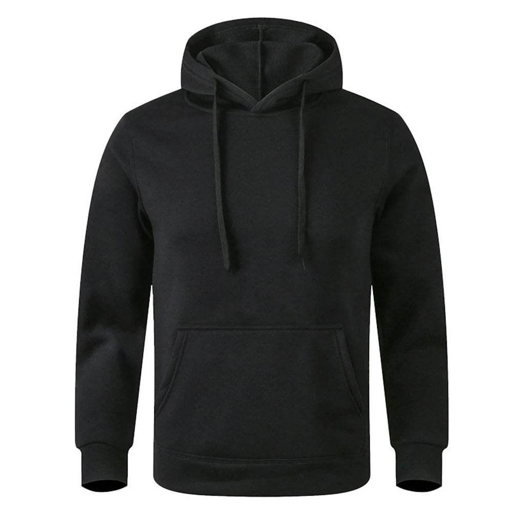 Casual Solid Color Hoodies - Men's & Women's Warm Streetwear Pullover - Buy Center
