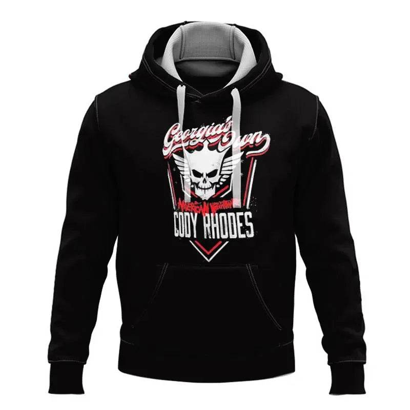 Cody Rhodes 3D Print Hoodie - Casual Streetwear for Kids - Buy Center