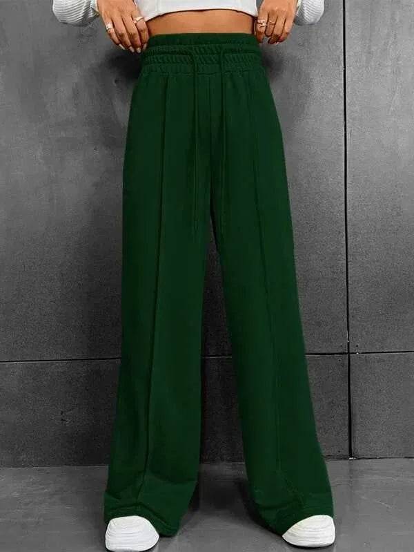 Helolis Women's Autumn Sports Pants - Loose Fitting Wide Leg Style - Buy Center