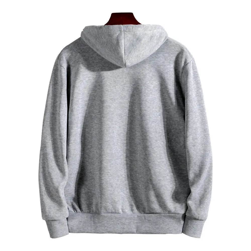 TLIT Men's Hooded Zipper Jacket - All Season Casual Streetwear - Buy Center