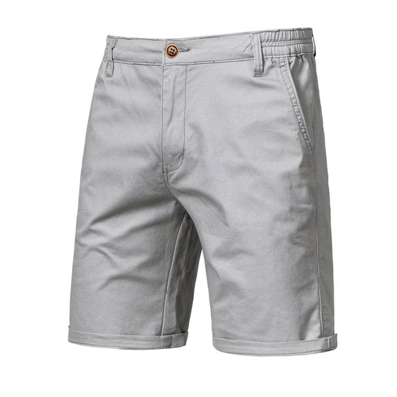FANWEILIN Men's Y2K Cotton Gym Shorts - Casual Elastic Waist Bermuda - Buy Center