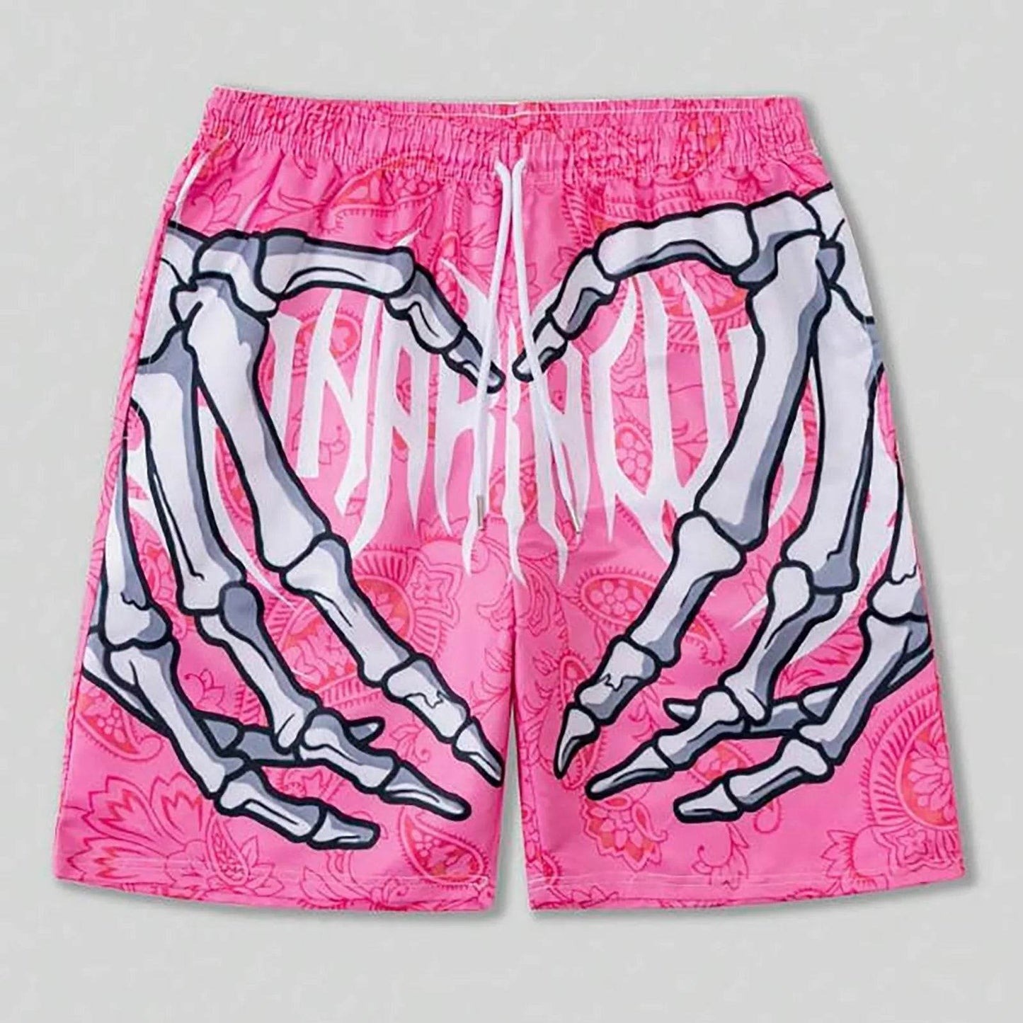 Men’s Elastic Waist Jogging Shorts - 3D Print Beach Board Shorts - Buy Center