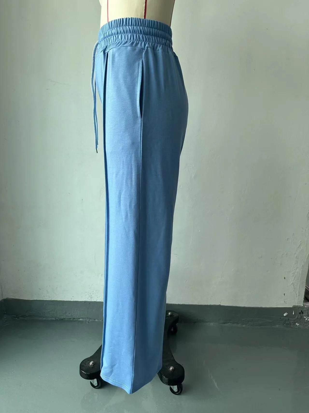 Helolis Women's Autumn Sports Pants - Loose Fitting Wide Leg Style - Buy Center