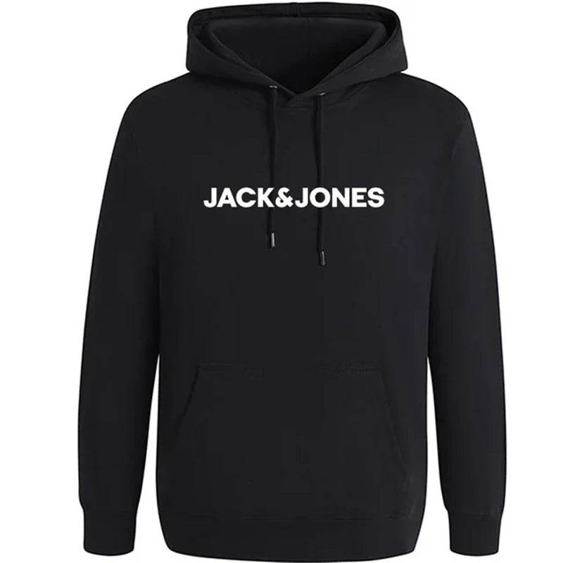 Men's Casual Hoody with Funny Letter Print - Fleece Pullover Streetwear - Buy Center