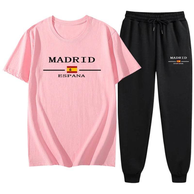 TLIT Men's Casual Sports Suit - 2pcs Pure Cotton Tracksuit Set - Buy Center