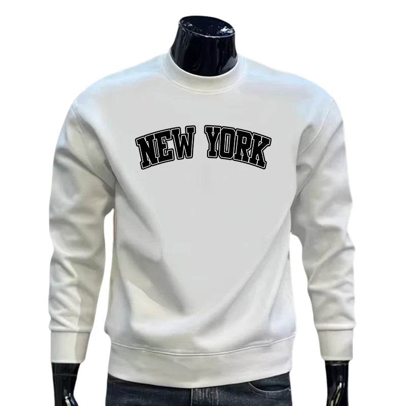 TLIT Men's O-neck Hoodies - Casual Long Sleeve Pullover for Spring & Autumn - Buy Center