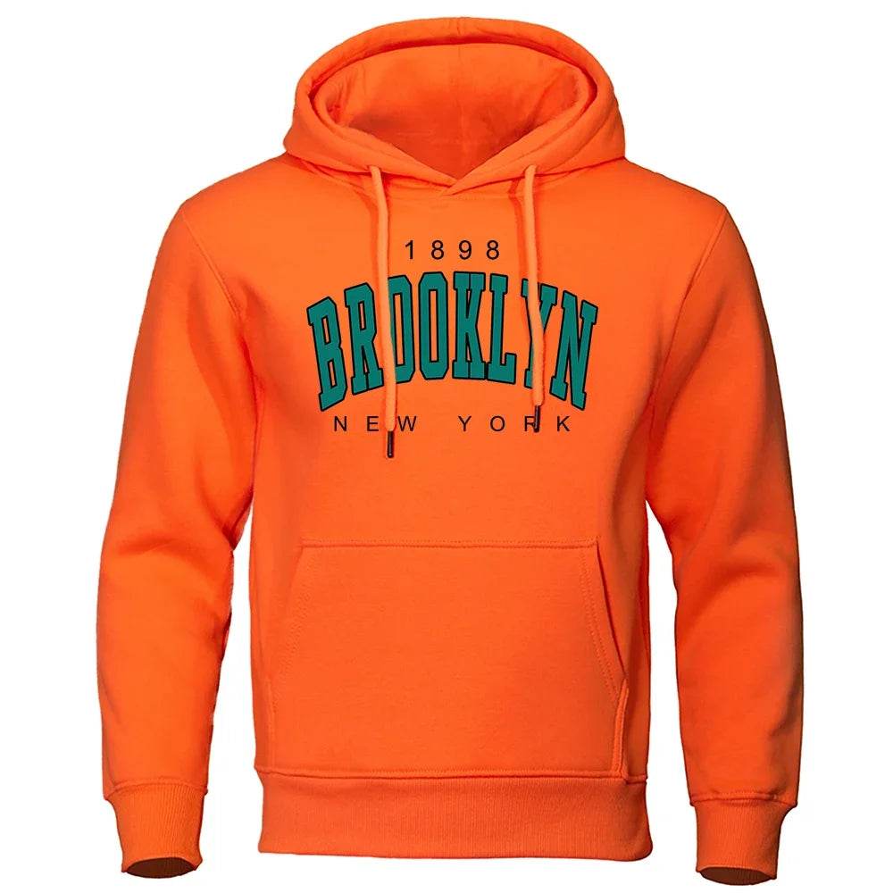 OLOEY Men's Printed Hoodie - Casual Oversized Sportswear for Autumn - Buy Center