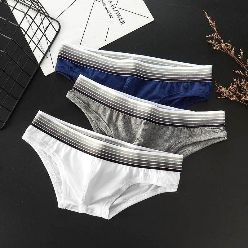Light Pink Men's Low Waist Cotton Boxers - Stylish Comfort & Breathability - Buy Center